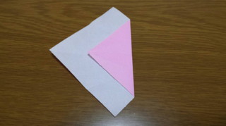 立体の桜の折り方手順5-2